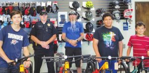 Scholarship provides Mountain Bike team members with new equipment
