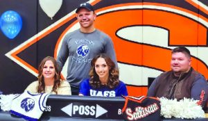 Sallisaw cheerleader signs with UA Fort Smith