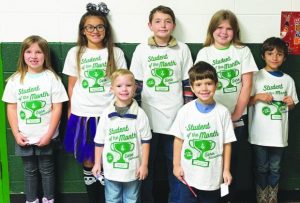 Gore Elementary October Students of the Month