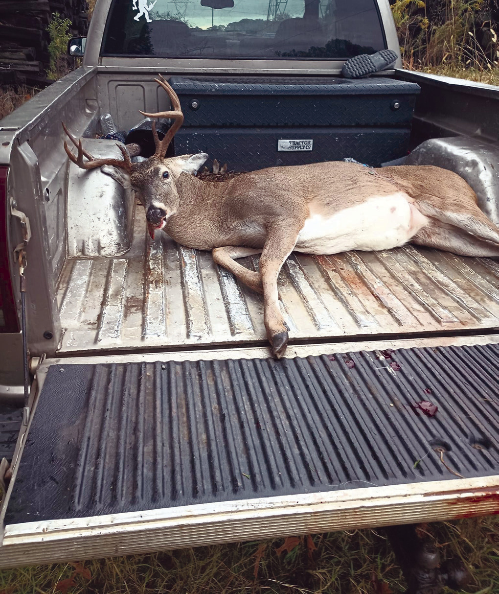 This 8-point buck was shot by Jessie Whitworth of Muldrow on October 31, 2022. SUBMITTED PHOTO