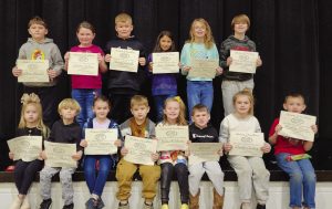 Gans Elementary Students of Excellence