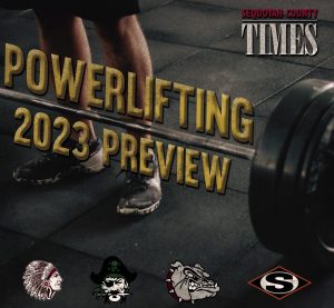 Four local schools competing in powerlifting