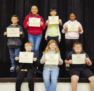 Gans Middle School Students of Excellence