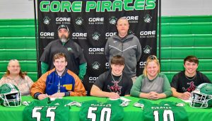 5 Gore seniors sign letters of intent to 3 colleges