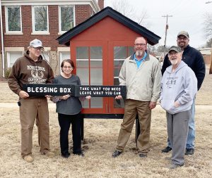 Local church blesses others with installation of blessing box