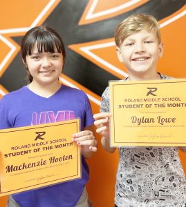 RMS selects Students of the Month