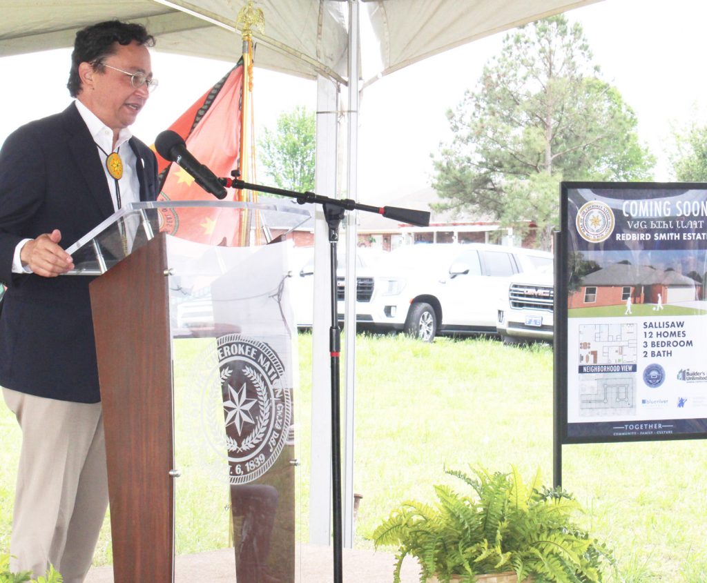 Cherokees break ground for Redbird Smith Estates Sequoyah County Times