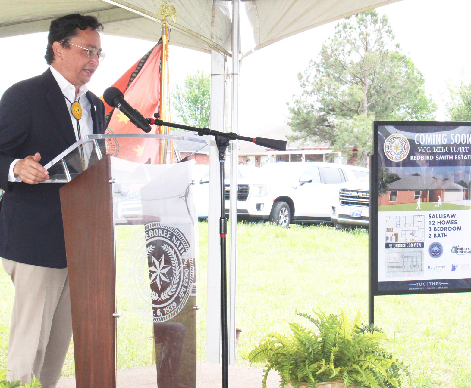 Cherokees break ground for Redbird Smith Estates Sequoyah County Times