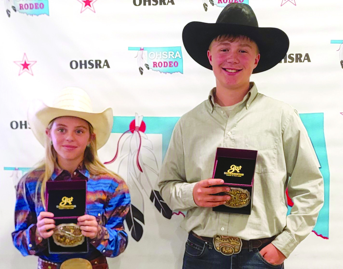 Sallisaw youth wins 2 state titles at OK Junior High State Rodeo Finals