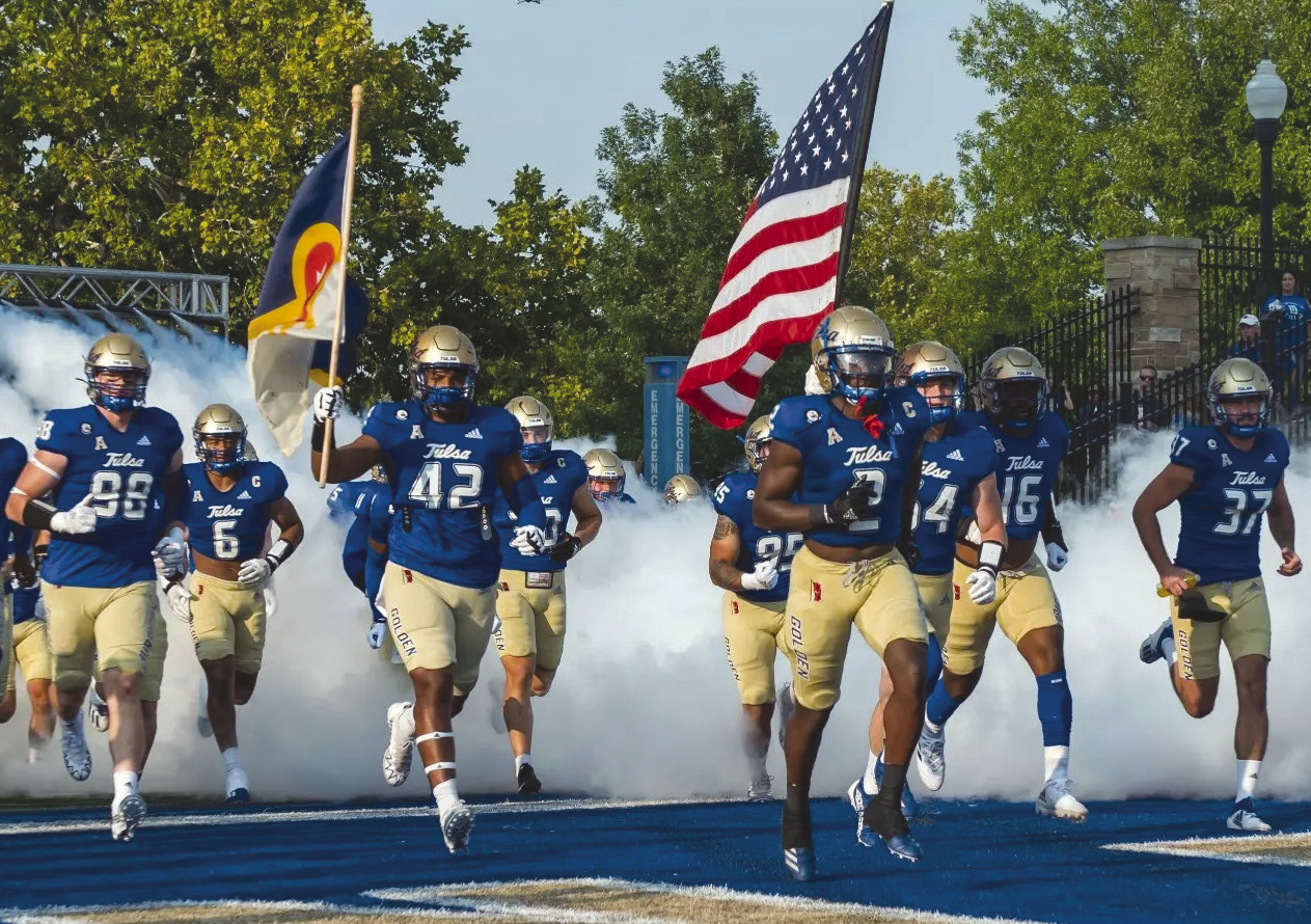 Kickoff times set for 5 Tulsa football games