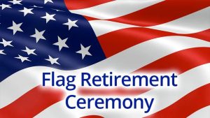 VFW holding flag retirement ceremony