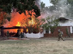 House burns in Country Club neighborhood