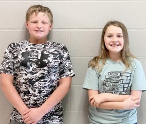 2 named Students of the Month at SMS